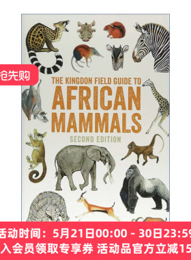 非洲哺乳动物野外指南 英文原版 The Kingdon Field Guide to African Mammals 英文版 进口英语原版书籍