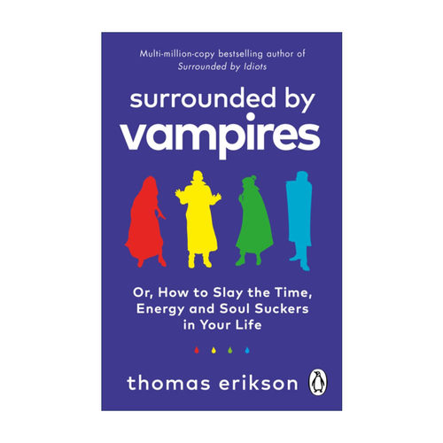 英文原版 Surrounded by Vampires 远离盗你能量之人 托马斯.埃里克森 新作 英文版 进口英语原版书籍