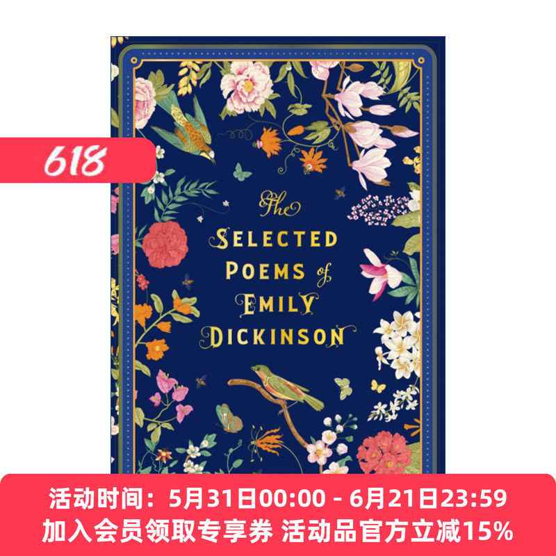 艾米莉 狄金森诗选 英文原版 The Selected Poems of Emily Dickinson 永恒经典系列精装 英文版 进口英语原版书籍