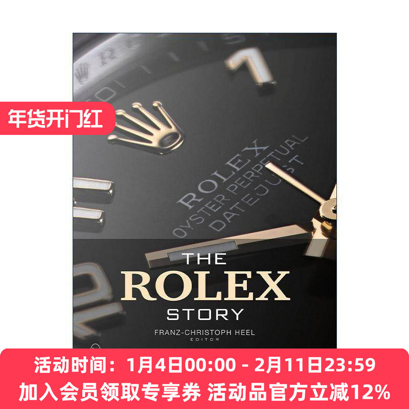 英文原版 The Rolex Story 劳力士的故事 手表腕表品牌历史 精装收藏插图指南 Franz-Christoph Heel 英文版 进口英语原版书籍