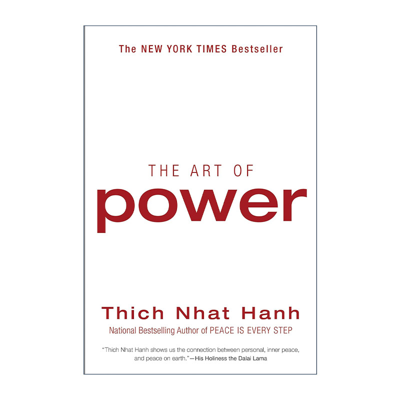 英文原版 The Art of Power 越用力 越焦虑 一行禅师 英文版 进口英语原版书籍