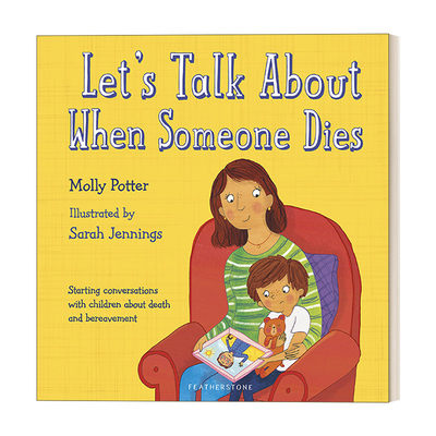 英文原版绘本 Let's Talk About When Someone Dies 我们来谈谈当某人去世时 精装 英文版 进口英语原版书籍