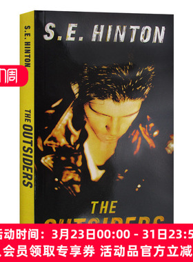 英文原版 The Outsiders 局外人 追逐金色的少年 S. E. Hinton 英文版 进口英语原版书籍