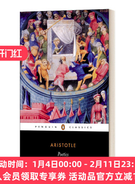 英文原版 Poetics 亚士利多德 诗学 黑经典 英文版 进口英语原版书籍
