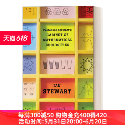 数学万花筒 英文原版 Professor Stewart's Cabinet of Mathematical Curiosities 五光十色的数学趣题和逸事 伊恩斯图尔特进口书