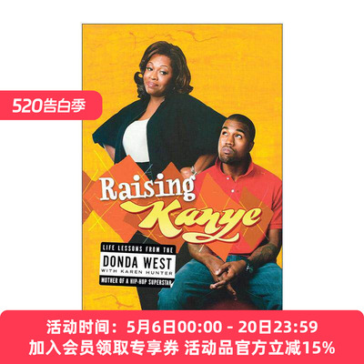 英文原版 Raising Kanye 坎耶·维斯特的成长史 侃爷 英文版 进口英语原版书籍