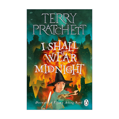 英文原版 I Shall Wear Midnight 碟形世界38 实习女巫和午夜之袍 蒂凡尼系列4 英文版 进口英语原版书籍