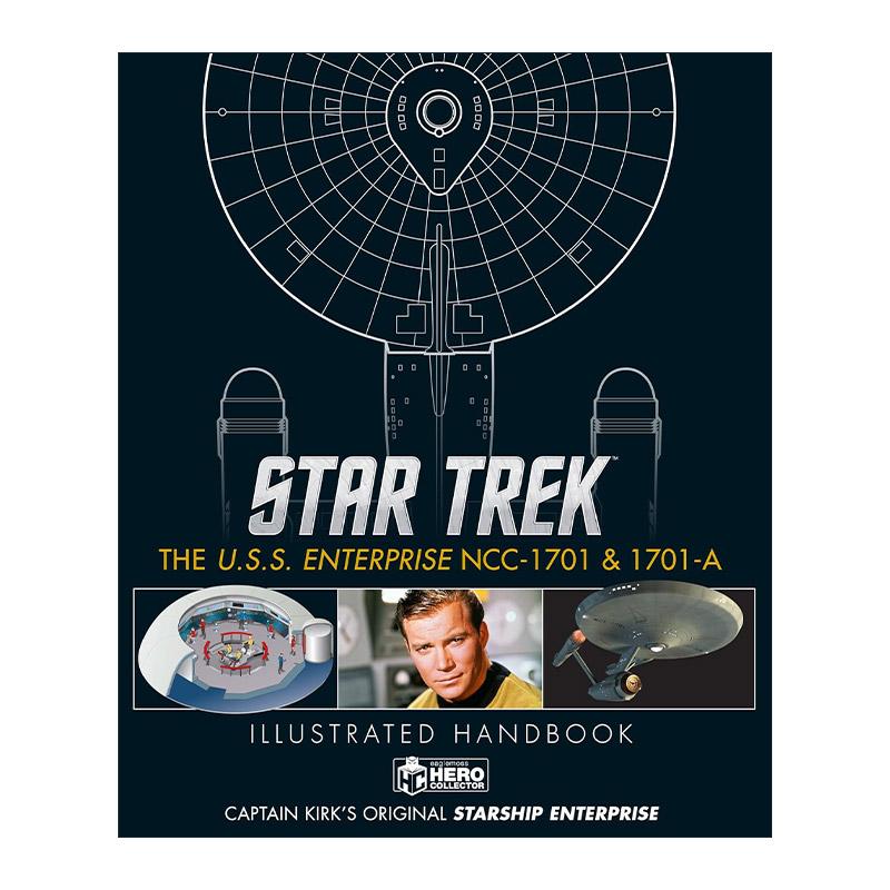 英文原版 Star Trek The U.S.S.Enterprise NCC-1701 Illustrated Handbook 星际迷航 联邦星舰进取号完全图解 精装 进口英语书籍