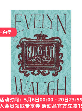 英文原版 Brideshead Revisited 旧地重游 故园风雨后 伊夫林·沃 英文版 进口英语原版书籍