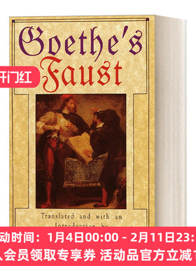 英文原版 Goethe's Faust 歌德的浮士德 经典德国诗选 豆瓣高分推荐 英文版 进口英语原版书籍