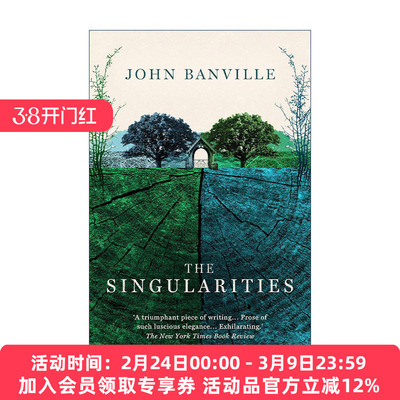 英文原版 The Singularities 奇点 布克奖作家约翰·班维尔历时五年新作 英文版 进口英语原版书籍