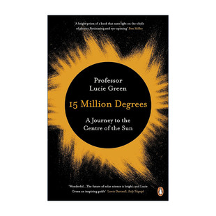英国太阳专家Lucie 书籍 Million 进口英语原版 英文版 Green 通往太阳中心之旅 一千五百万度 Degrees 英文原版