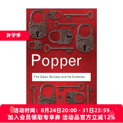 英文原版 The Open Society and Its Enemies 开放社会及其敌人 卡尔波普尔 Routledge Classics系列 英文版 进口英语原版书籍
