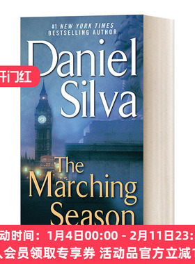 英文原版 The Marching Season  行进的季节 当代大师级悬疑小说作家 纽约时报畅销书作家Daniel Silva 英文版 进口英语原版书籍