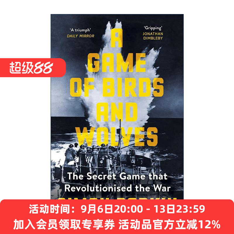 雀鸟与群狼的对决 英文原版 A Game of Birds and Wolves 扭转战局的兵棋游戏 英文版 进口英语原版书籍