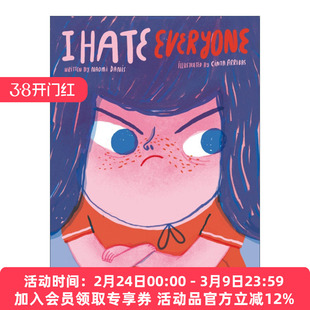 我讨厌所有人 英文原版绘本 I Hate Everyone 精装绘本 情绪管理 英文版 进口英语原版书籍
