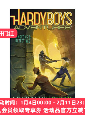 英文原版 Dungeons & Detectives 地下城与侦探 哈迪男孩冒险卷19 英文版 进口英语原版书籍