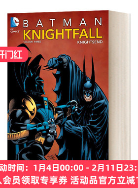 英文原版 Batman Knightfall Vol 3 KnightsEnd 蝙蝠侠骑士陨落第三部 DC漫画 英文版 进口英语原版书籍