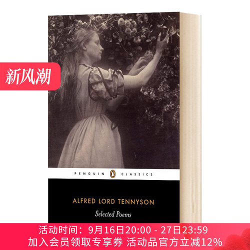 丁尼生诗选 英美文学考研书目 英文原版 Alfred Lord Tennyson Selected Poems 英文版 进口英语原版书籍
