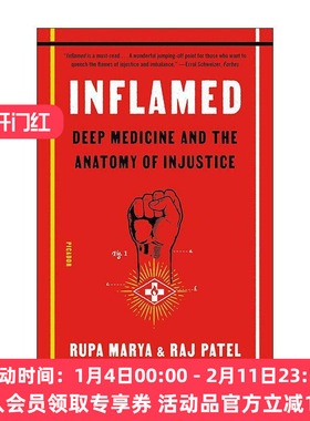 英文原版 Inflamed 炎症 深度医学与对不公正的剖析 英文版 进口英语原版书籍