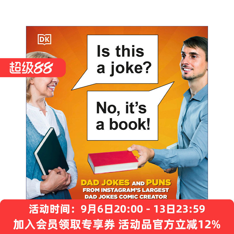 100个双关语 英文原版 Is This a Joke No It's Book 谐音梗冷笑话 精装 英文版 进口英语原版书籍
