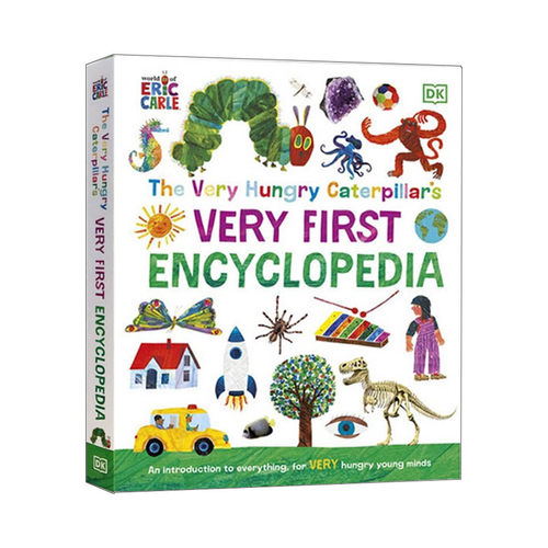毛毛虫的百科全书 英文原版 The Very Hungry Caterpillar's First Encyclopedia 精装 英文版 进口英语原版书籍
