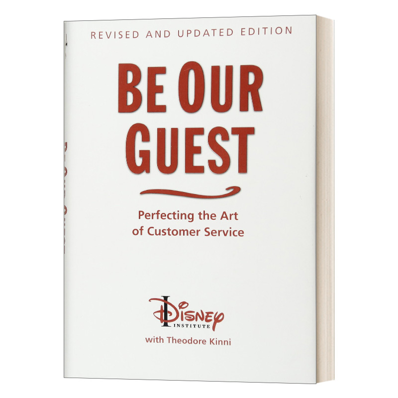 英文原版 Be Our Guest Revised and Updated Edition 做我们的客人 修订版 迪士尼幕后故事 英文版 进口英语原版书籍