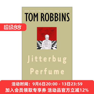 吉特巴香水  英文原版 Jitterbug Perfume Tom Robbins 英文版 进口英语原版书籍