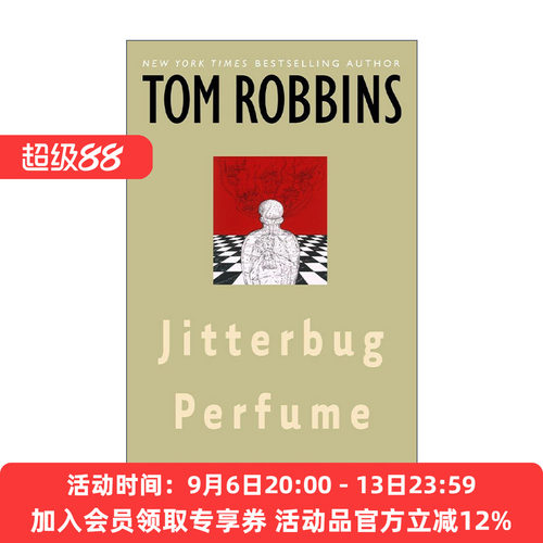 吉特巴香水  英文原版 Jitterbug Perfume Tom Robbins 英文版 进口英语原版书籍