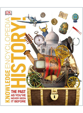 历史知识百科大全  英文原版 Knowledge Encyclopedia History DK历史知识百科大全 精装 英文版 进口英语原版书籍