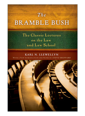 荆棘丛  英文原版 The Bramble Bush 关于法律与法学院的经典演讲 卡尔·卢埃林 英文版 进口英语原版书籍