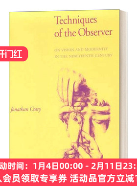 观察者的技术 英文原版 Techniques of the Observer 论十九世纪的视觉与现代性 英文版 进口英语原版书籍