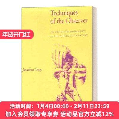 观察者的技术 英文原版 Techniques of the Observer 论十九世纪的视觉与现代性 英文版 进口英语原版书籍