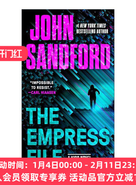英文原版 The Empress File Kidd 02 基德系列2 皇后档案 惊悚悬疑小说 John Sandford 英文版 进口英语原版书籍