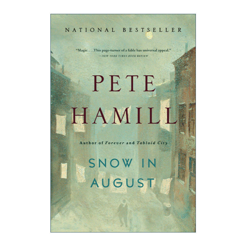 英文原版 Snow in August 八月雪之谜 影视原著 皮特·哈米尔 英文版 进口英语原版书籍