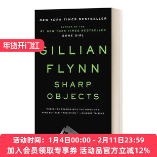 英文原版小说 Sharp Objects 尖锐的物体 英文版 进口英语原版书籍