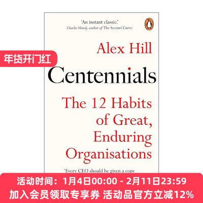英文原版 Centennials 百年公司 伟大 持久组织的12个习惯 英文版 进口英语原版书籍