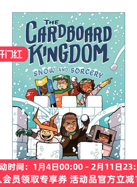 英文原版 The Cardboard Kingdom 03 Snow and Sorcery 纸板王国系列3 雪与魔法 儿童漫画 Chad Sell 英文版 进口英语原版书籍
