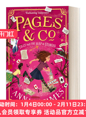 英文原版 Pages & Co. Tilly And The Map Of Stories 穿梭童话集3 英文版 进口英语原版书籍