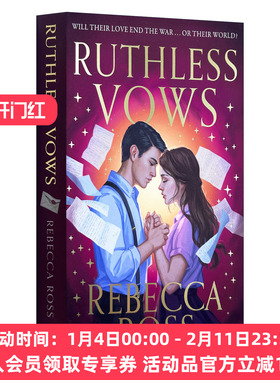 英文原版 Ruthless Vows 残酷誓约 魔法信件2 丽贝卡·罗斯战时奇幻爱情小说 魔法之河系列作者 英文版 进口英语原版书籍