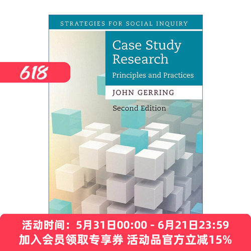 案例研究  英文原版 Case Study Research 原理与实践 John Gerring 英文版 进口英语原版书籍
