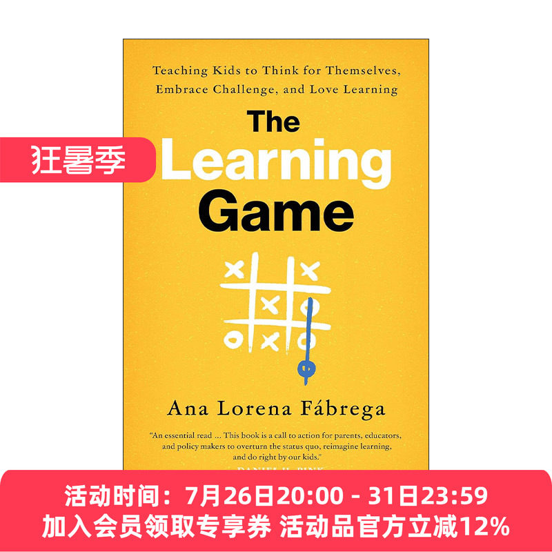 英文原版 The Learning Game 学习游戏 教孩子独立思考 迎接挑战并热爱学习 精装 英文版 进口英语原版书籍