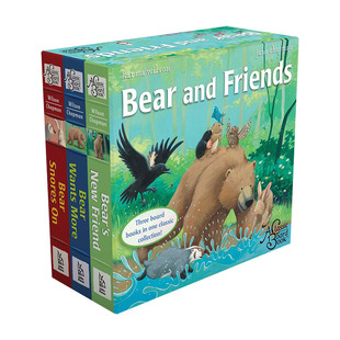 书单 绘本 Friends and 华研原版 吴敏兰推荐 英文版 熊和朋友们 Bear More Wants 书籍 进口英语原版 Snores 英文原版