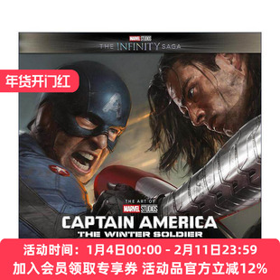 英文原版 Captain America The Winter Soldier The Art of the Movie 漫威影业无限传奇 美国队长2冬日战士 进口英语原版书籍