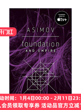 英文原版 Foundation and Empire 银河帝国2 基地与帝国 Isaac Asimov阿西莫夫 英文版 进口英语原版书籍