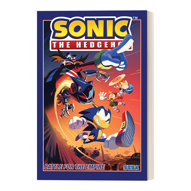 刺猬索尼克第十三卷 英文原版 Sonic The Hedgehog  Vol. 13 Battle for the Empire 为帝国而战 英文版 进口英语原版书籍