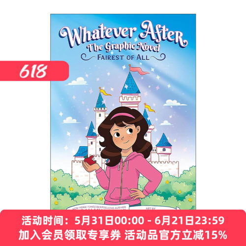 英文原版 Whatever After #1 Fairest of All 瞬息万变卷一 漫画版 英文版 进口英语原版书籍
