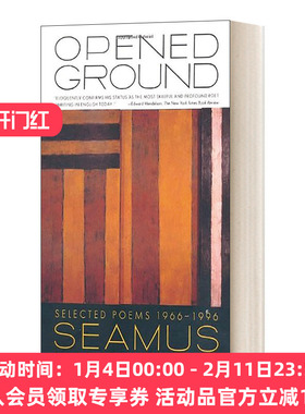 英文原版 Opened Ground Selected Poems 1966-1996 开垦地 诗选1966-1996 英文版 进口英语原版书籍