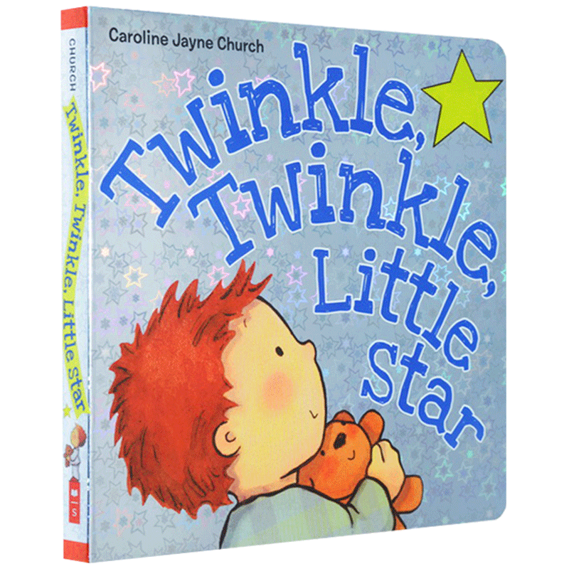绘本 twinkle twinkle little star 一闪一闪亮晶晶 满天都是小星星