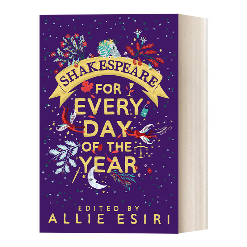 英文原版 Shakespeare for Every Day of the Year 儿童英语诗歌集:莎士比亚 每日读一首莎翁诗 英文版 进口英语原版书籍